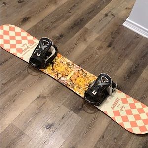 SNOWBOARD Freestyle ROME SDS with bindings!